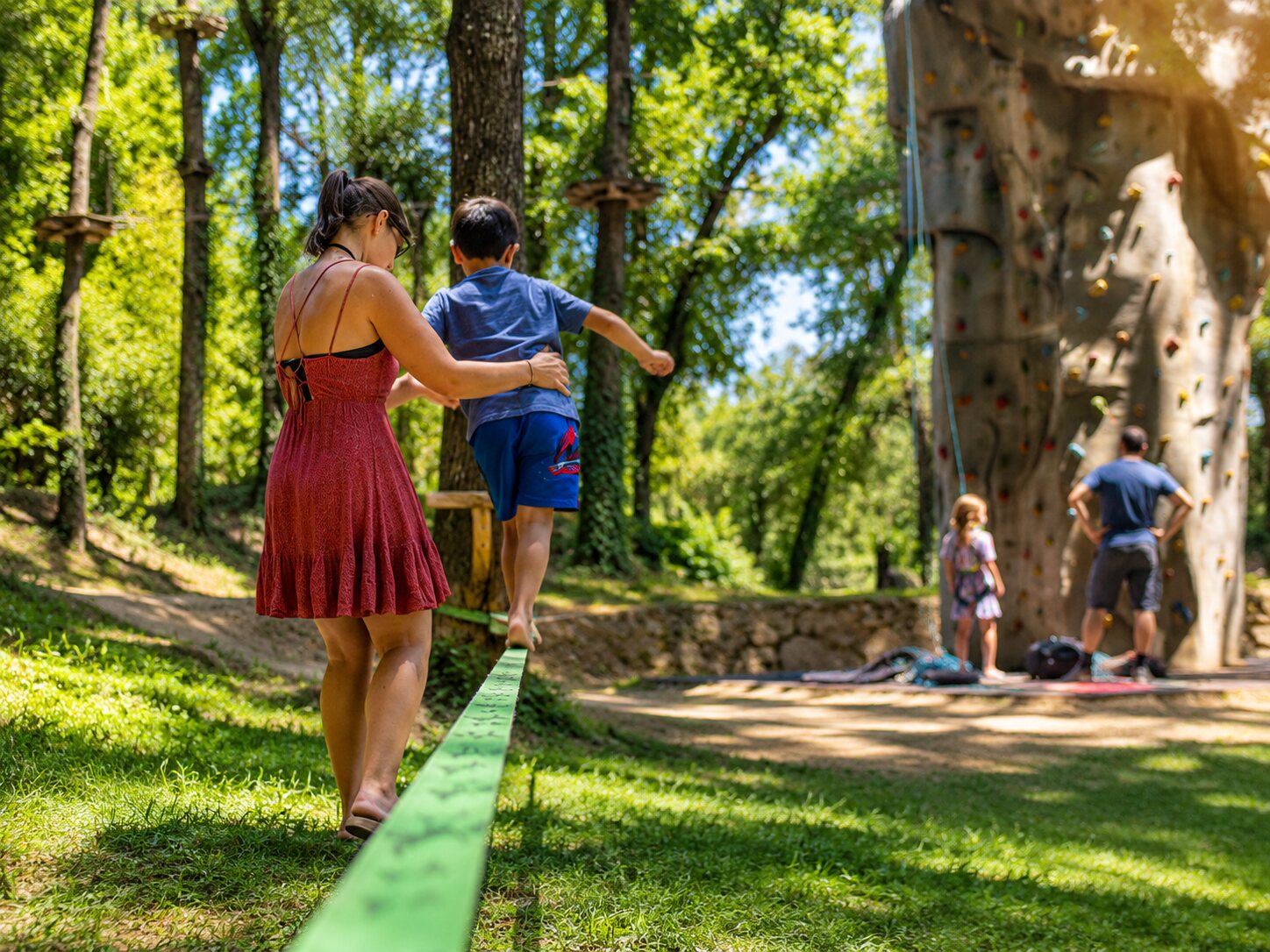 Slackline e equilíbrio